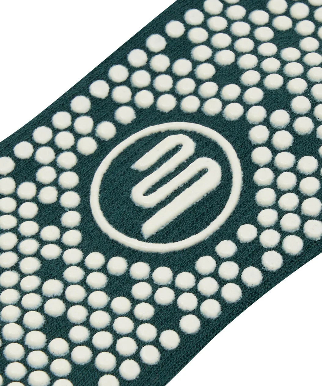 Crew Non Slip Grip Socks - Forest Flow