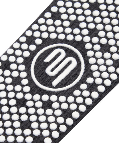 Crew Non Slip Grip Socks - Pilates Club Ink