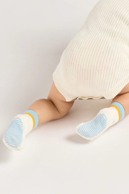 Happy Baby Grip Sock - Blue