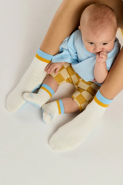 Happy Baby Grip Sock - Blue