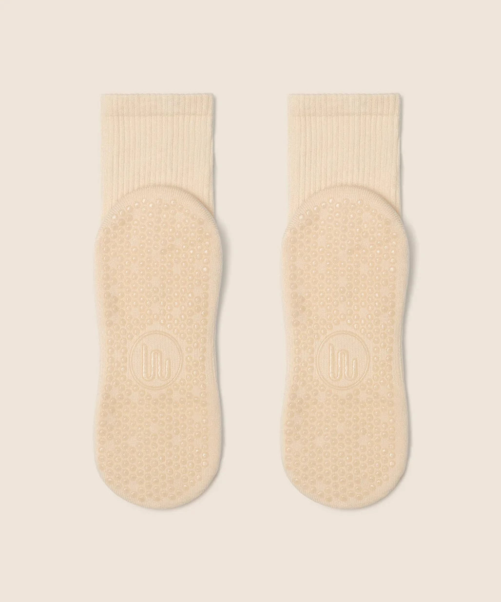 Crew Non Slip Grip Socks - Le Croissant