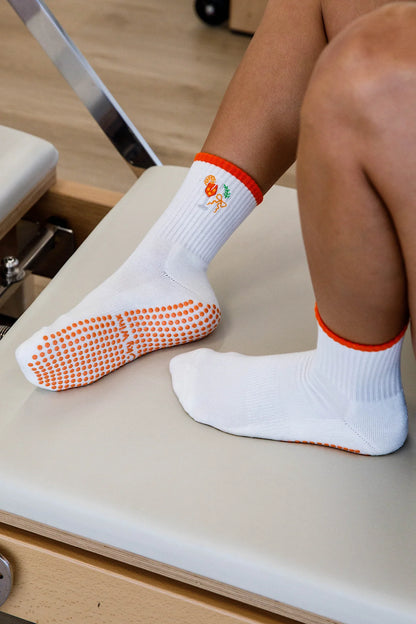 Crew Summer Spritz Grip Socks