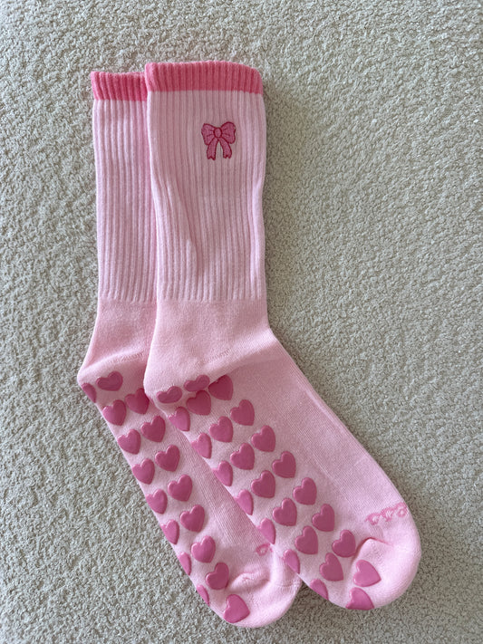 Super Grip Socks Pink