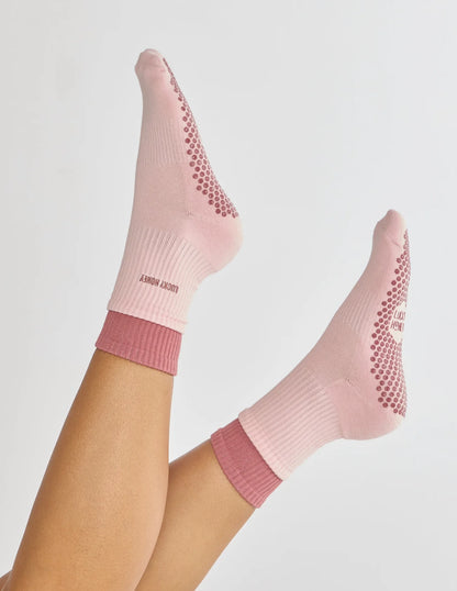 The Stack Sock Pink