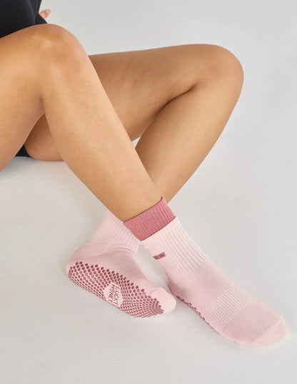 The Stack Sock Pink