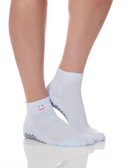 The Harlow Sock Baby Blue Smiley