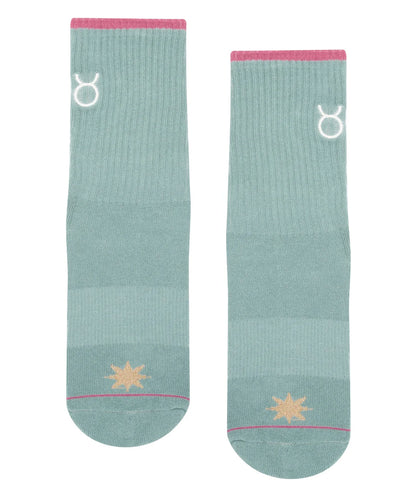 Crew Non Slip Grip Socks - Taurus