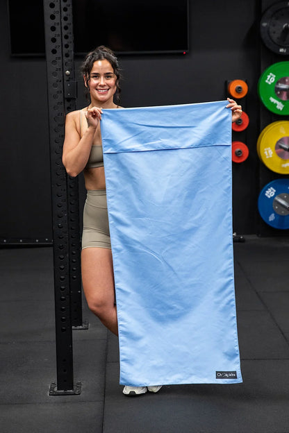 Hooded Baby Blue Towel