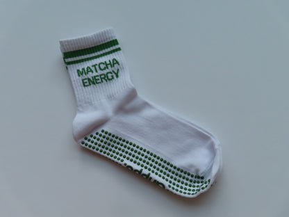 Matcha Energy Grip Socks
