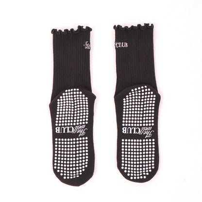 The Well Club Grip Socks - Black