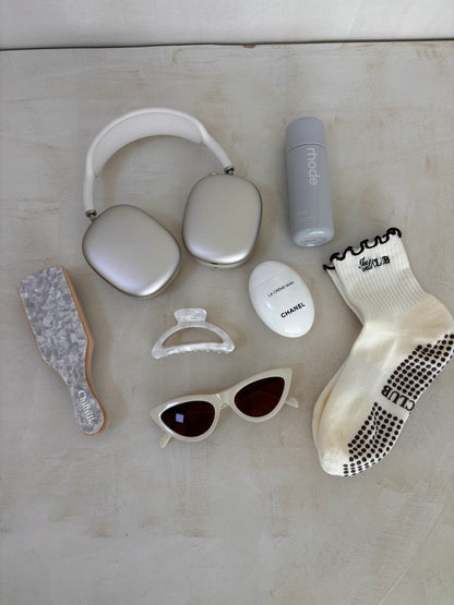 Vanilla Cream Grip Socks