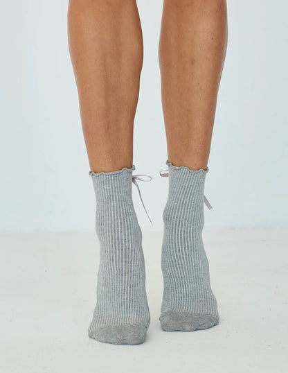 The Juliet Sock Grey