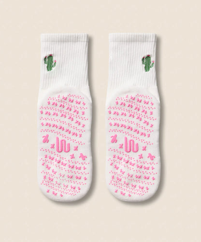 Crew Non Slip Grip Socks - Señorita Spike