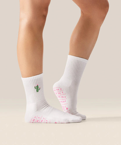Crew Non Slip Grip Socks - Señorita Spike