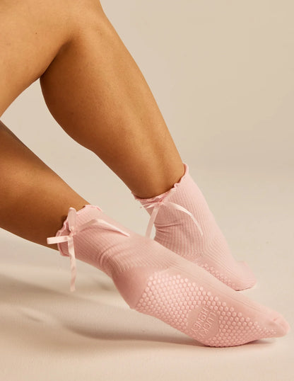 The Juliet Sock Pink
