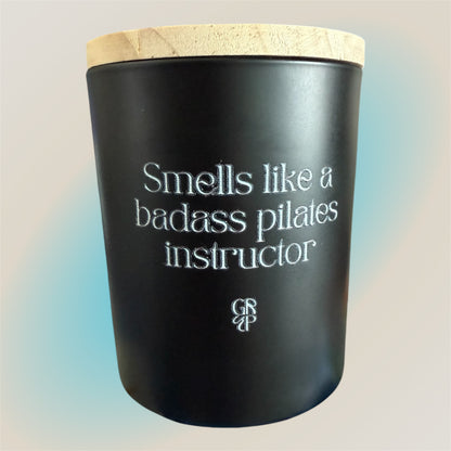 Pilates Instructor Candle