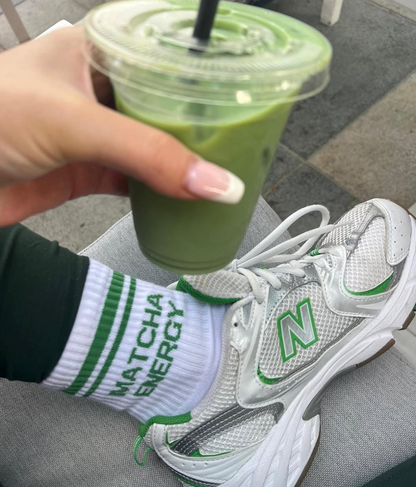 Matcha Energy Grip Socks