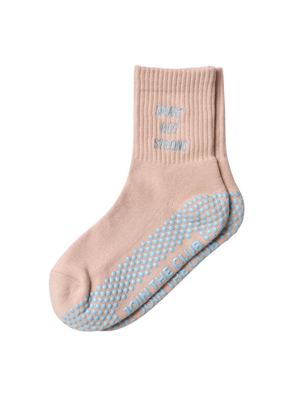 Smart Hot Strong Grip Sock - Pink/Blue