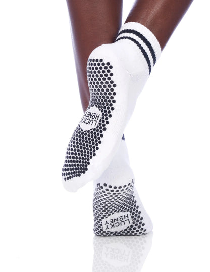 The Boyfriend Sock White